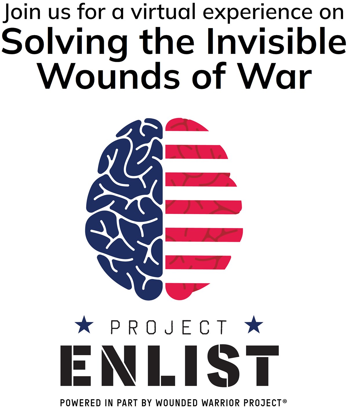 Solving the Invisible Wounds of War - Project ENLIST logo