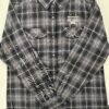 PTSDF Ladies Button Up Plaid Shirt - Image 3