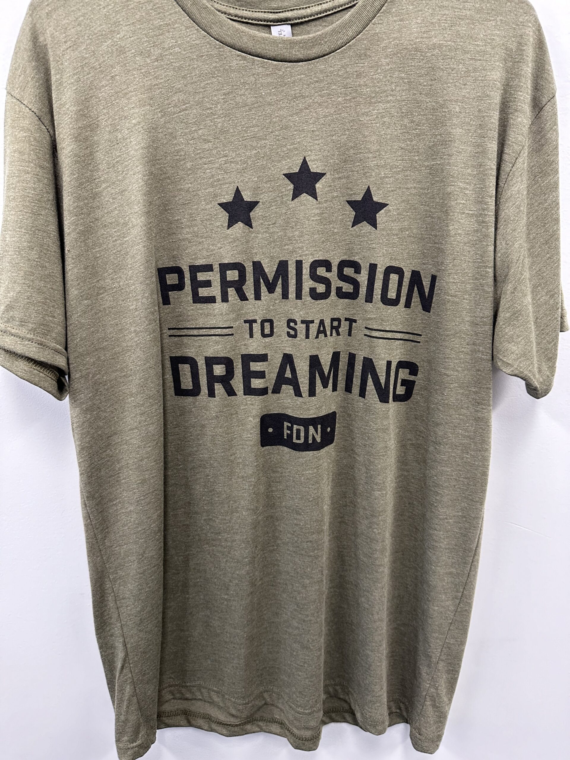 PTSDF Short Sleeve Tee Shirt – Permission To Start Dreaming Foundation
